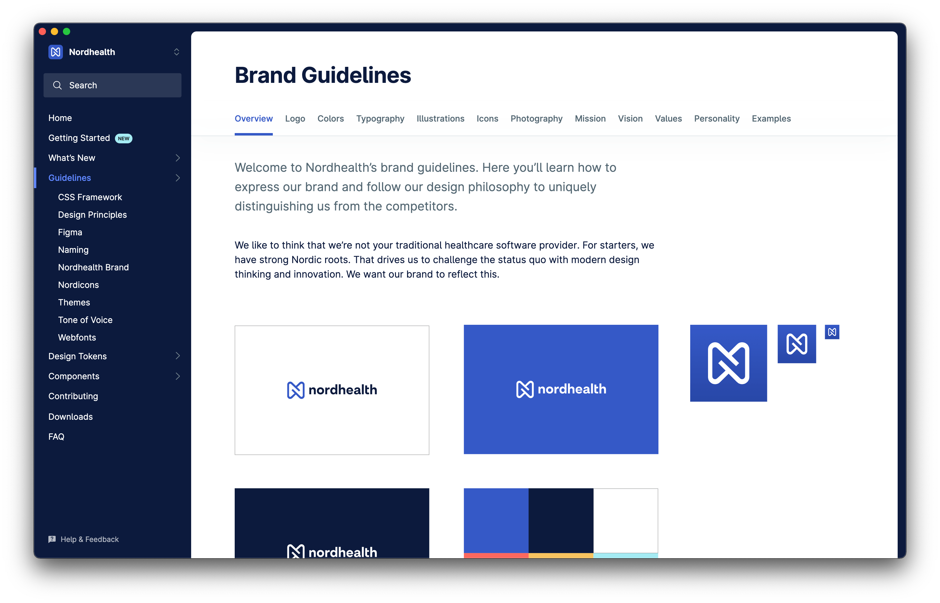 Nordhealth brand guidelines
